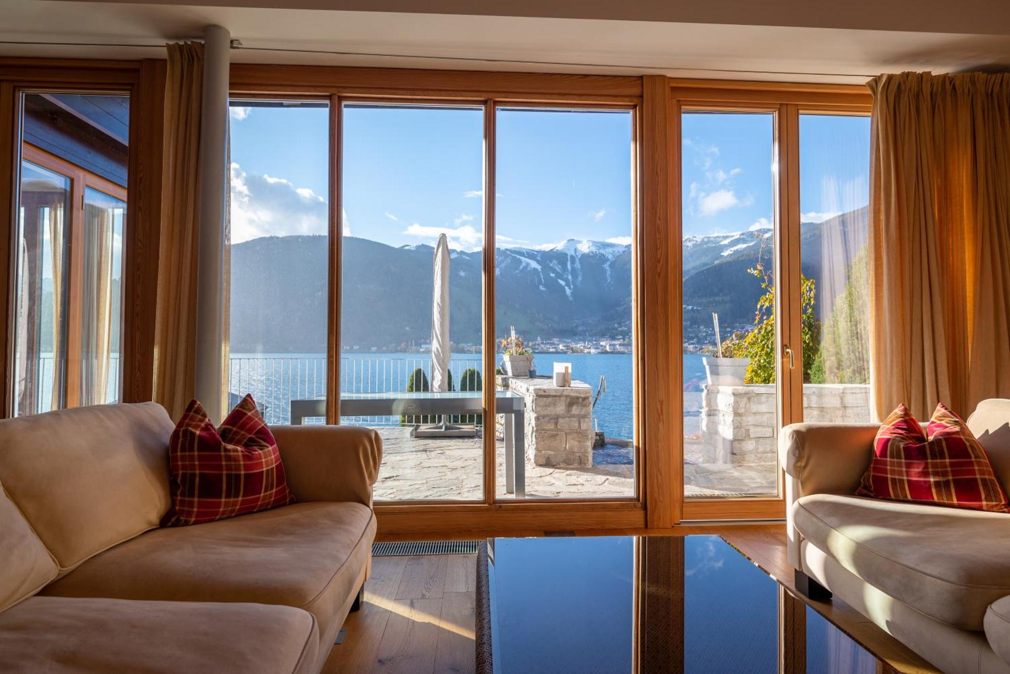 Finest Lakeside Villa Zell Am See By All In One Apartments Erlberg 外观 照片